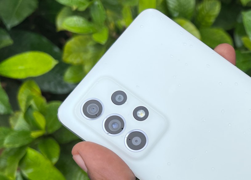 Samsung Galaxy A52s 5G. Credit: DH Photo/KVN Rohit