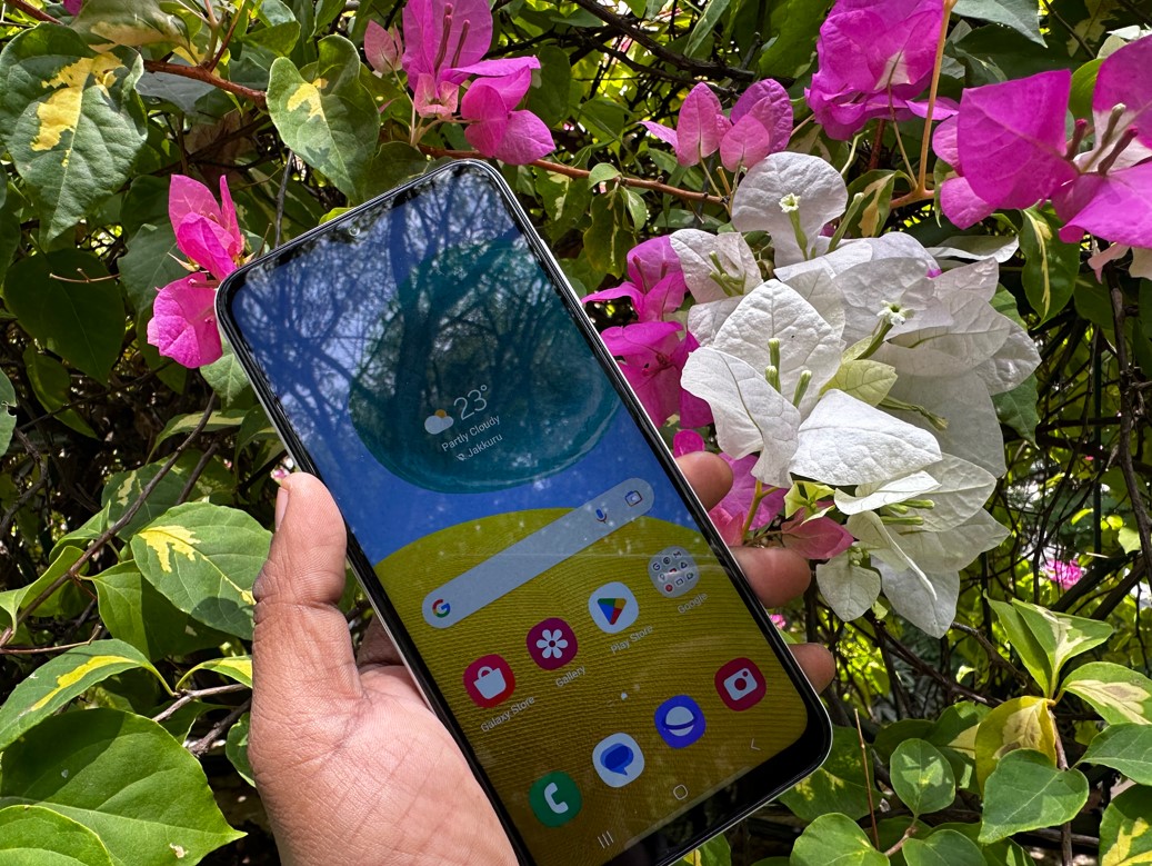 Samsung Galaxy M14 5G. Credit: DH Photo/KVN Rohit