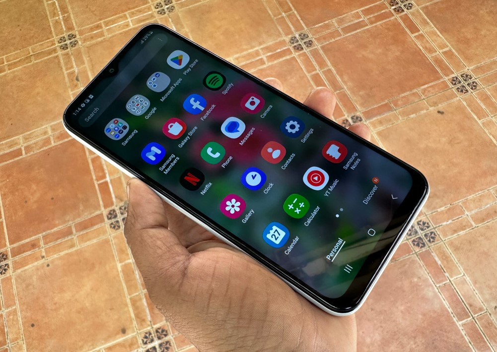 Samsung Galaxy M14 5G. Credit: DH Photo/KVN Rohit