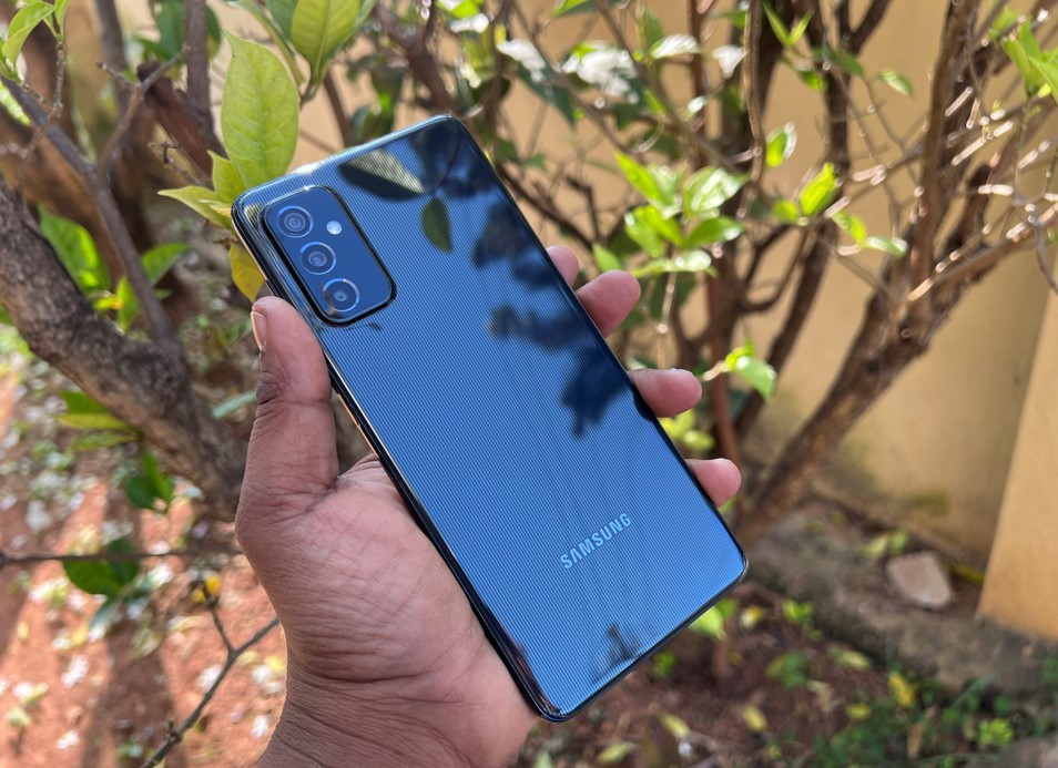 The Galaxy M52 series. Credit: Samsung