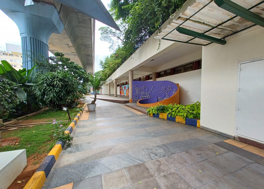 Samsung Galaxy M53 5G's camera sample with ultra-wide-angle mode. Credit: DH Photo/KVN Rohit