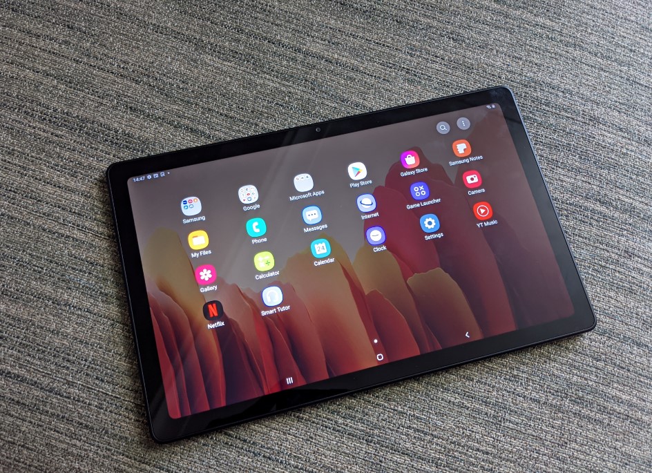 Samsung Galaxy Tab A7. Credit: DH Photo/KVN Rohit