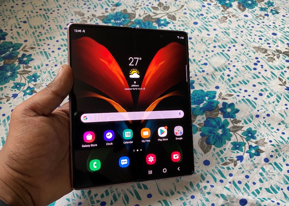 Samsung Galaxy Z Fold2. Credit: DH Photo/KVN Rohit