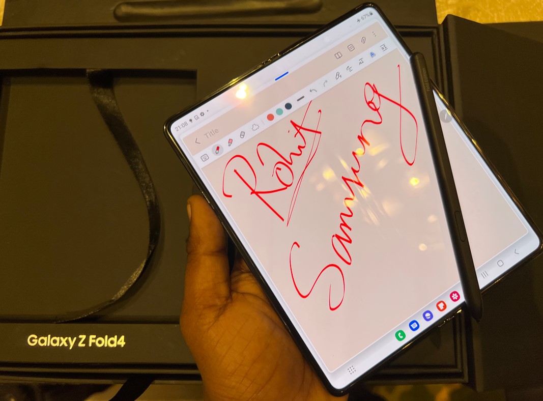 Samsung Galaxy Z Fold4. Credit: DH Photo/KVN Rohit