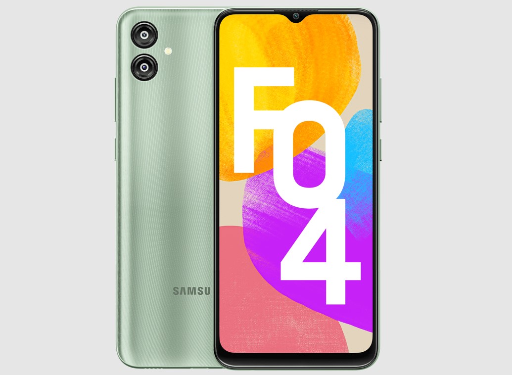 Galaxy F04. Credit: Samsung