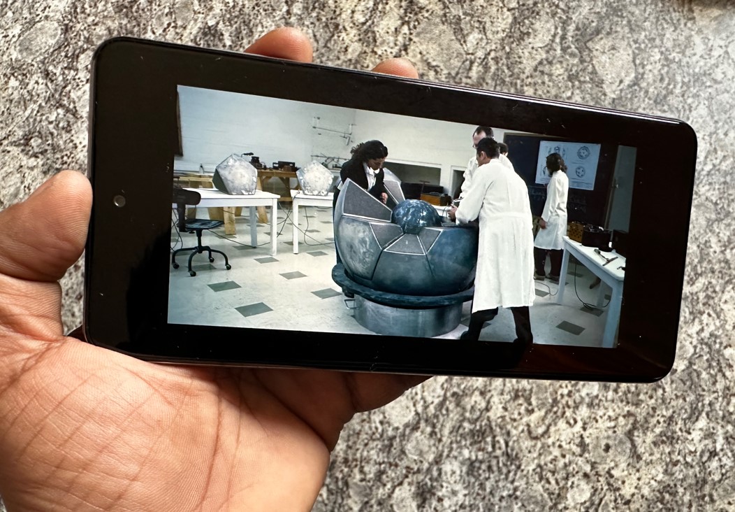 Samsung Galaxy F54 5G. Credit: DH Photo/KVN Rohit