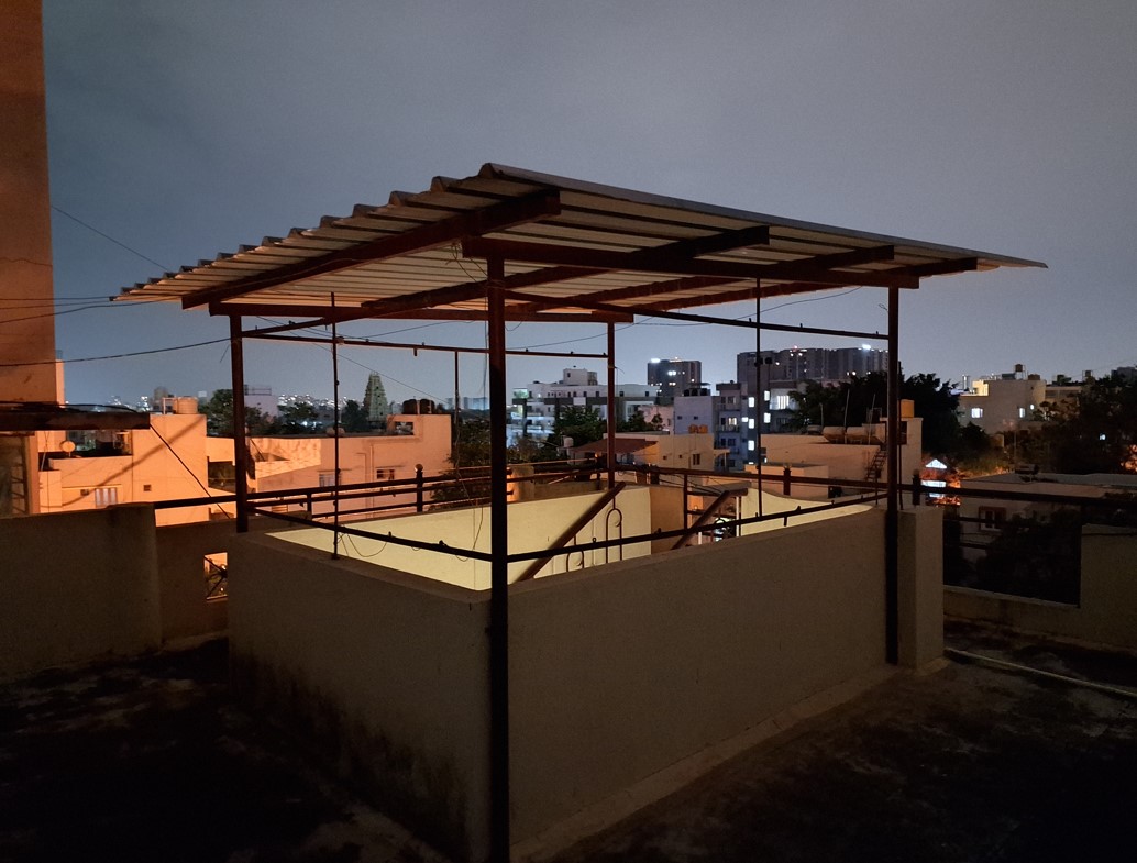 Samsung Galaxy F54 5G's camera sample with Night mode. Credit: DH Photo/KVN Rohit
