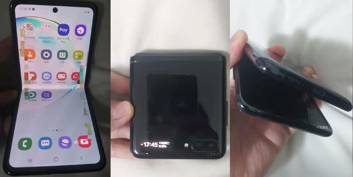 Leaked images of the Galaxy Fold 2 (Picture credit: Ice Universe)