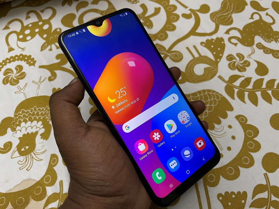 Samsung Galaxy M02s. Credit: DH Photo/KVN Rohit