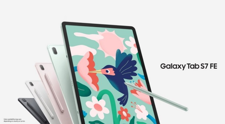 The Galaxy Tab S7 FE. Credit: Samsung