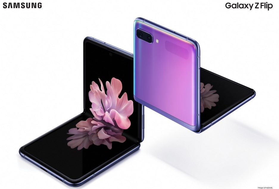 The new Galaxy Z Flip (Credit: Samsung)