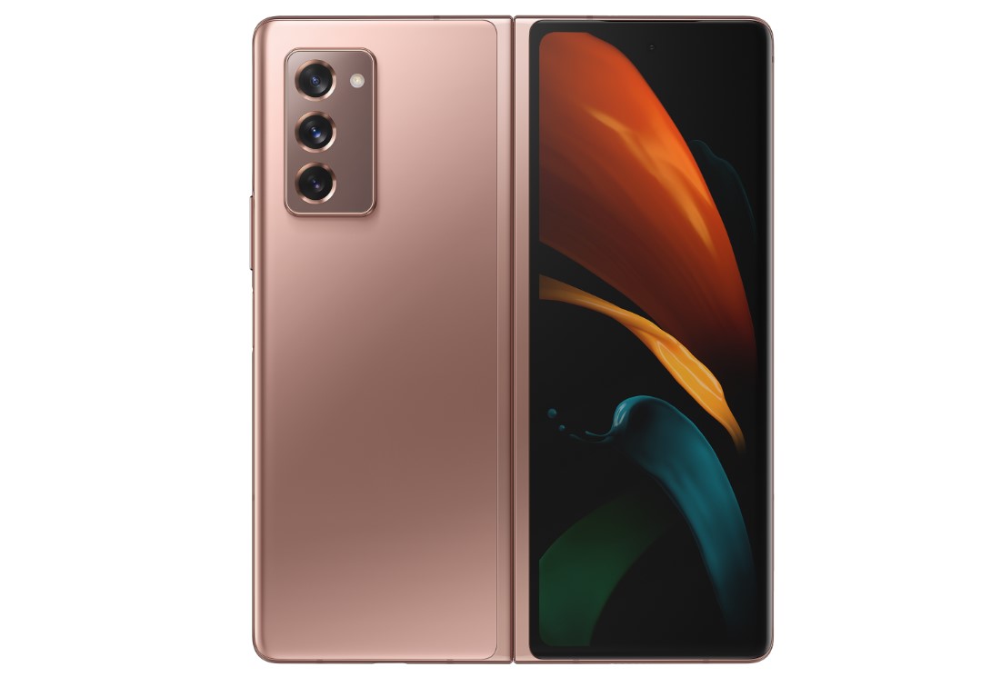The new Galaxy Z Fold2 series. Credit: Samsung