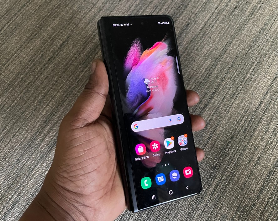 Samsung Galaxy Z Fold3. Credit: DH Photo/KVN Rohit
