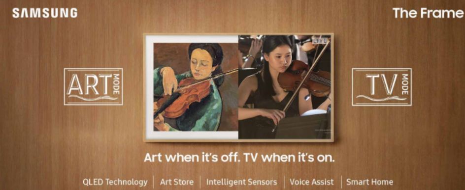 The Frame smart TV; Picture Credit: Samsung