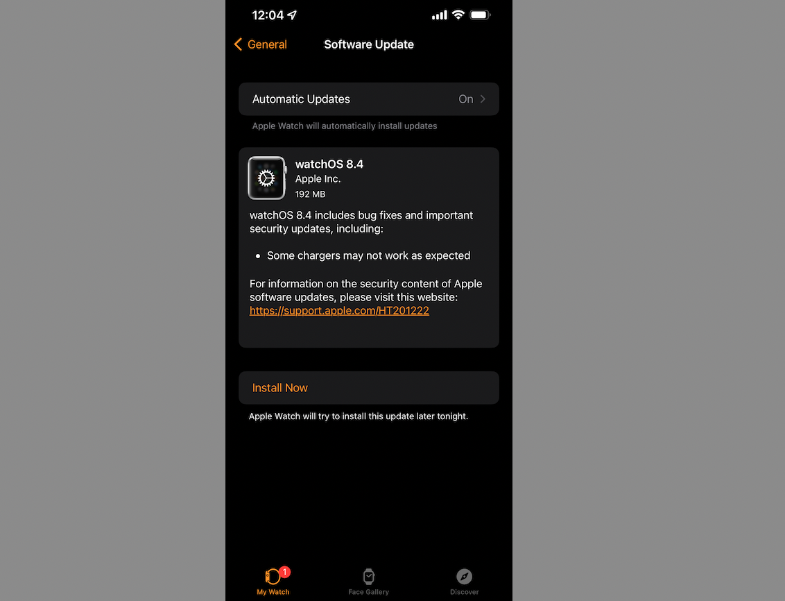 Apple watchOS 8.4 update. Credit: DH Photo/KVN Rohit