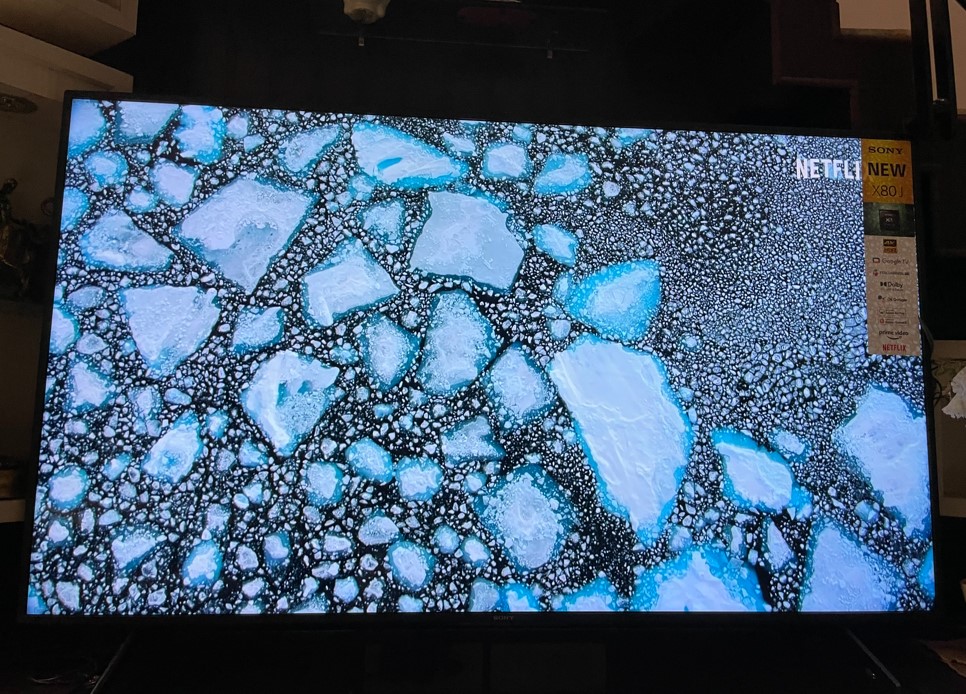 Sony BRAVIA X80J Google TV. Credit: DH Photo/KVN Rohit