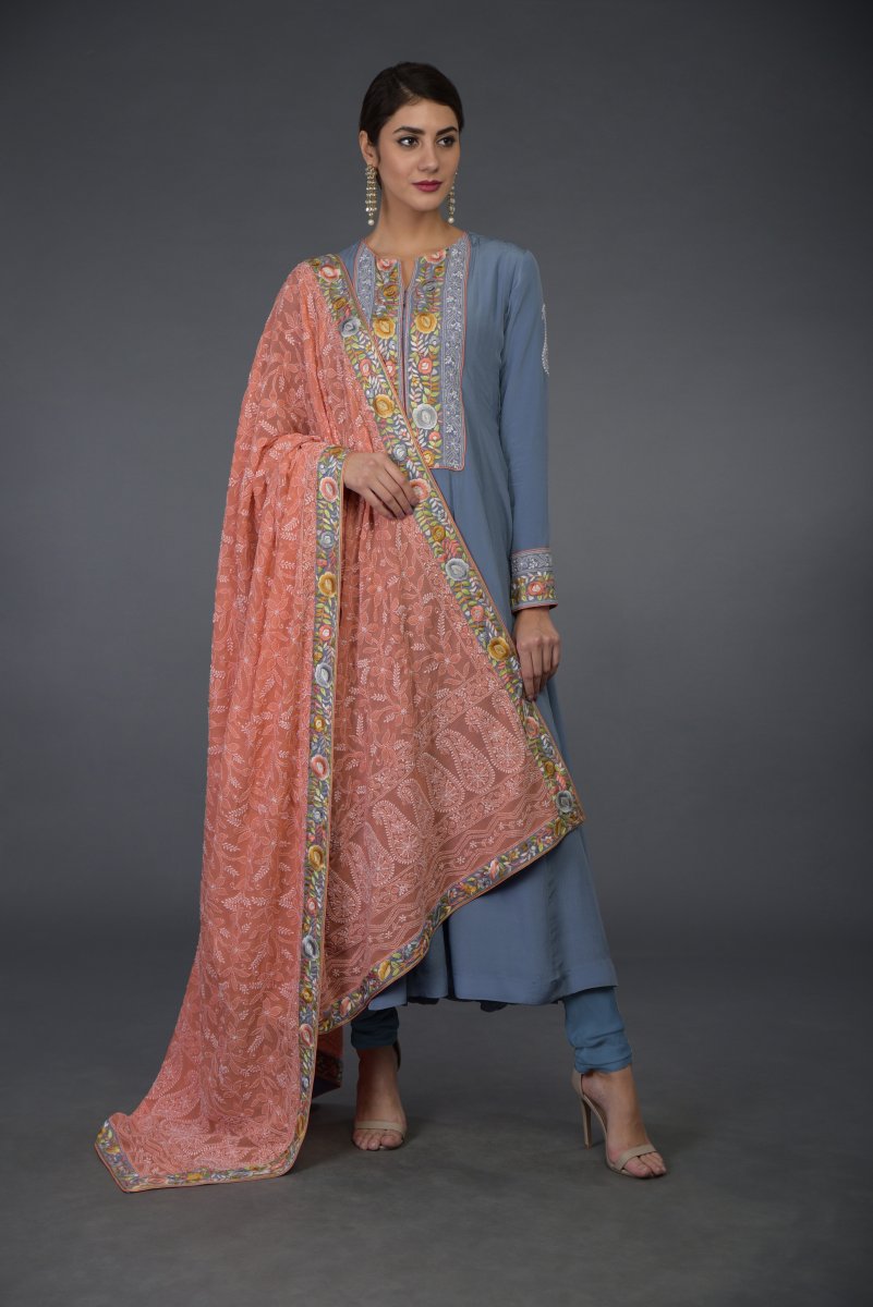 Designer Pearl Uppal says this season calls for pastel colours insummer fabrics.