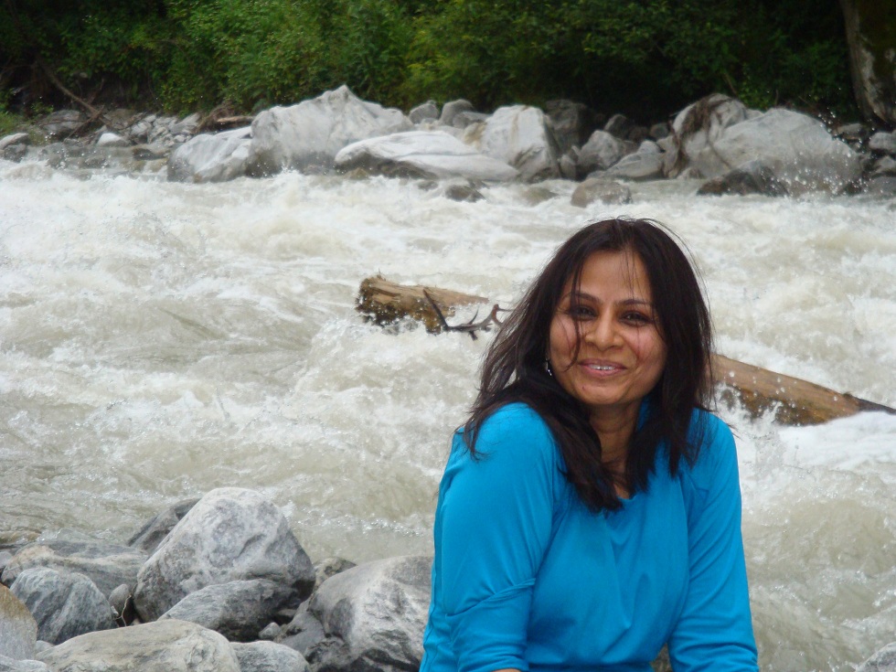 Tasneem at valley of flowers