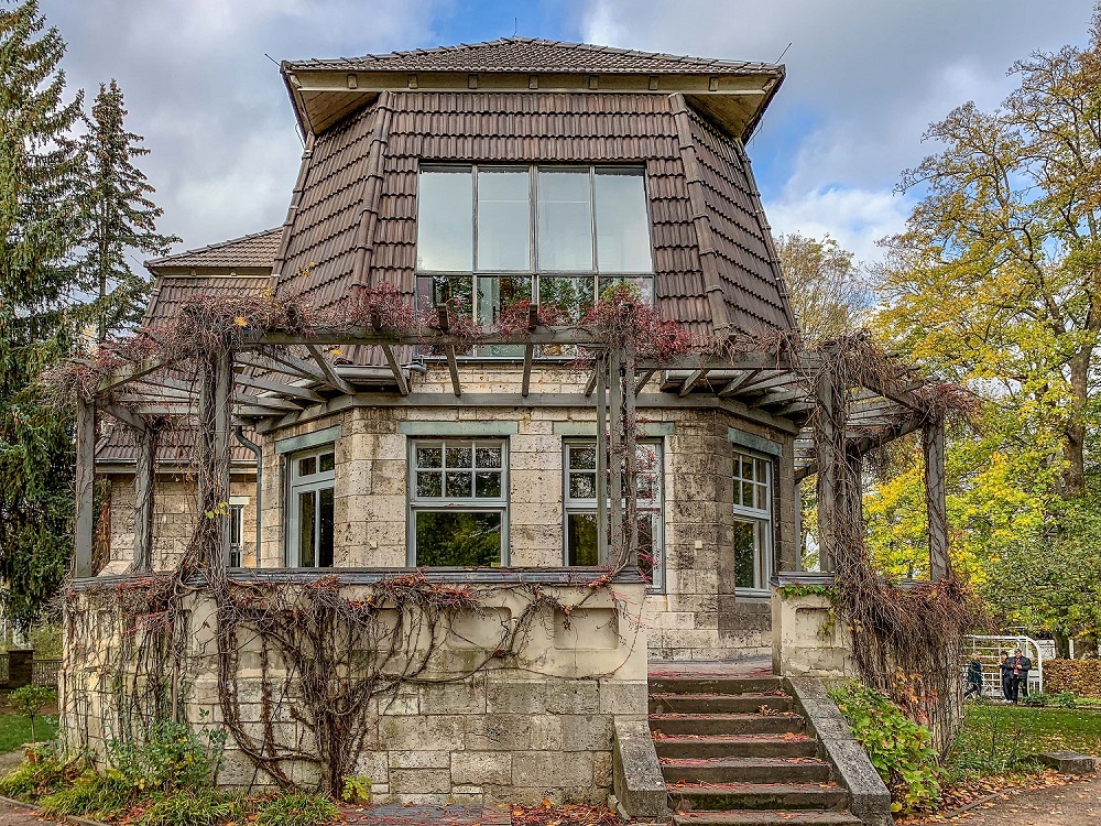 The Haus Hohe Pappeln, built by Belgian art nouveau architect, designerand painter Henry Van De Velde.