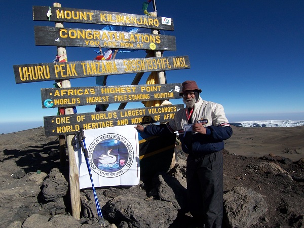 The author at Uhuru Peak