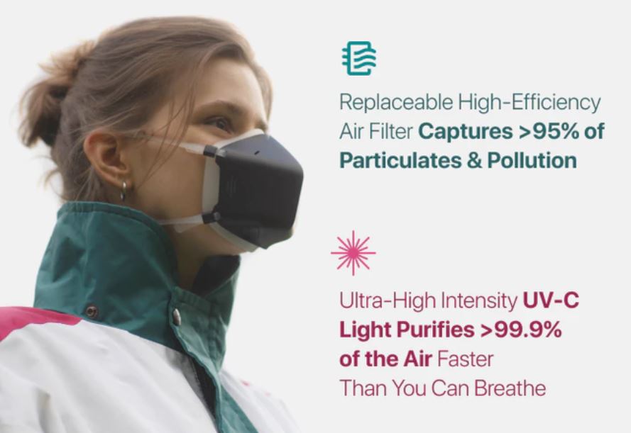 UV Mask gets a good response on Kickstarter. Credit: UM Systems