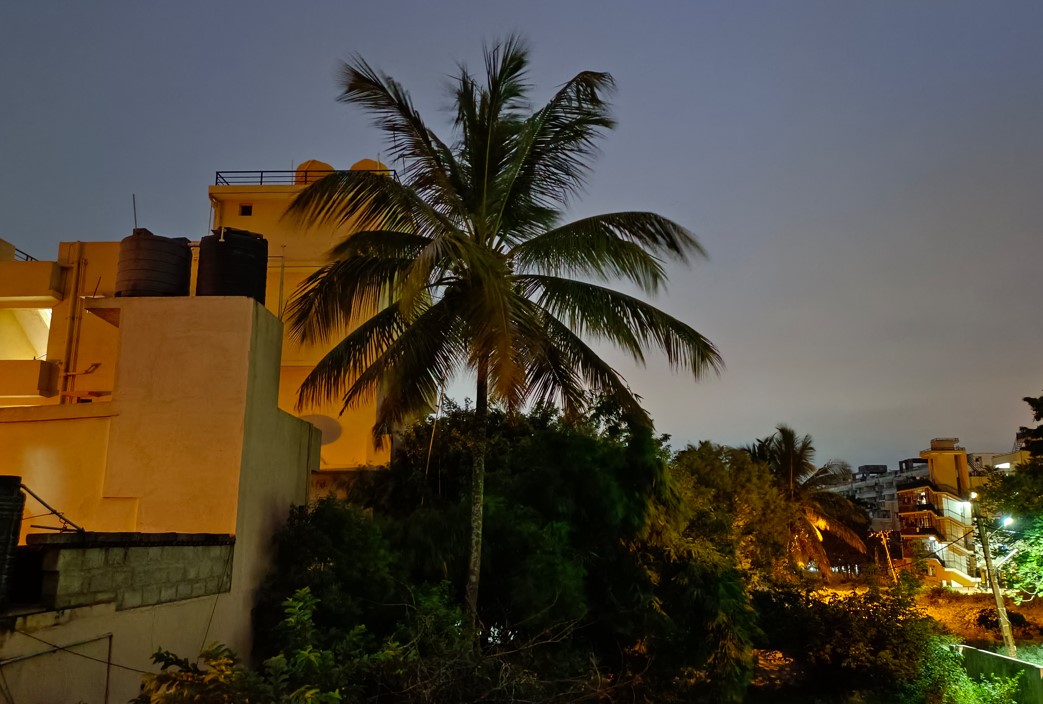 Vivo V25 Pro 5G's camera sample with night mode on. Credit: DH Photo/KVN Rohit