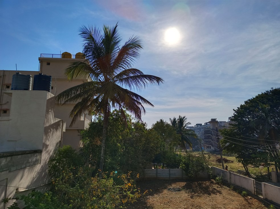 Vivo V23 Pro 5G's camera sample photo. Credit: DH Photo/KVN Rohit