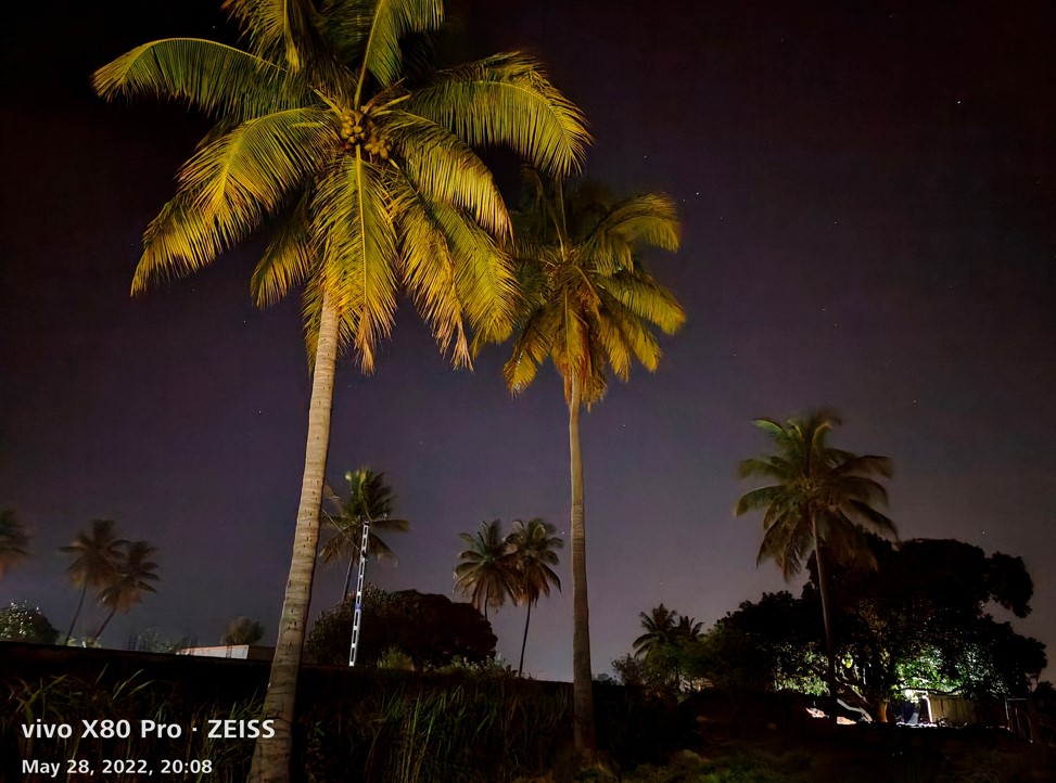 Vivo X80 Pro camera sample with night mode on Credit: DH Photo/KVN Rohit