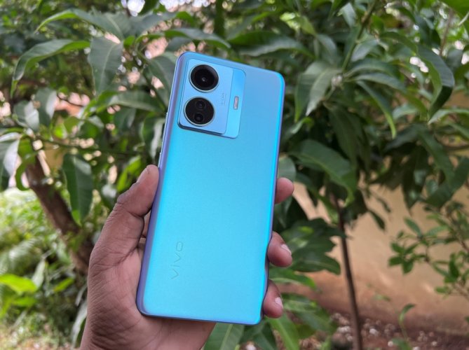 Vivo T1 Pro 5G. Credit: DH Photo/KVN Rohit