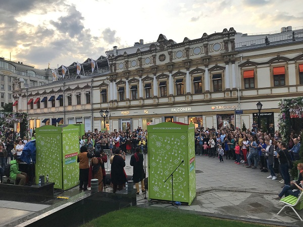 Voctronica in Moscow.