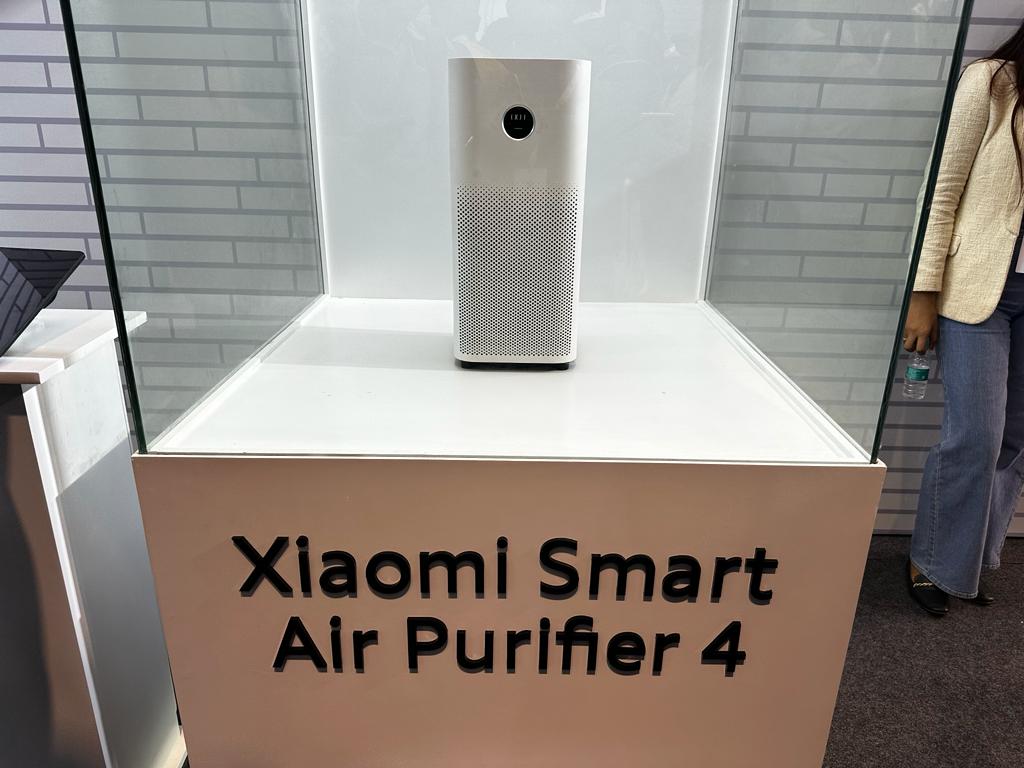 Xiaomi Smart Air Purifier 4 launched at Smarter Living event in Bengaluru on April 13, 2023. Credit: DH Photo/KVN Rohit
