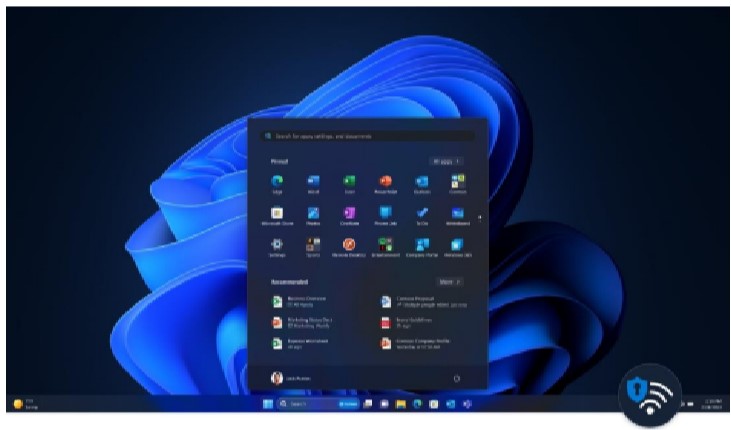 Windows 11 glanceable VPN feature. Credit: Microsoft India