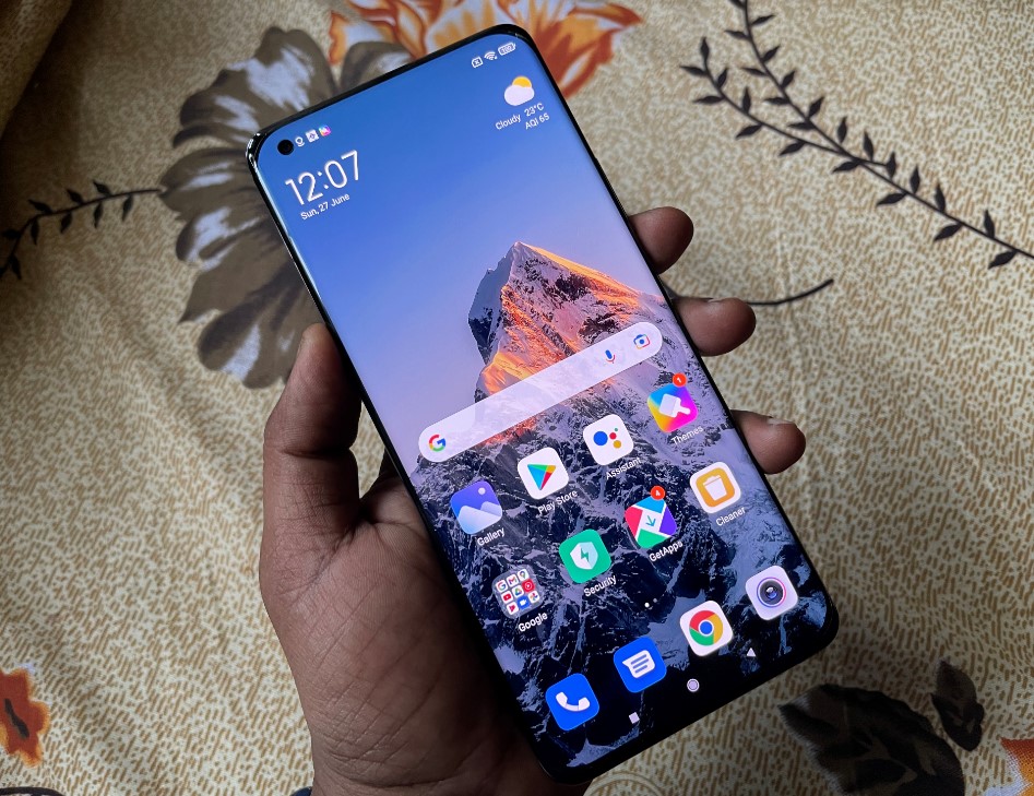 Xiaomi Mi 11 Ultra comes with Android 11-based MIUI 12.5 OS. Credit: DH Photo/KVN Rohit