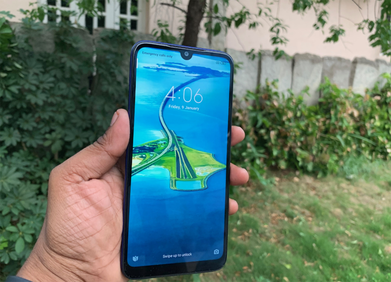 Xiaomi Redmi 7; picture credit: Rohit KVN/DH Photo