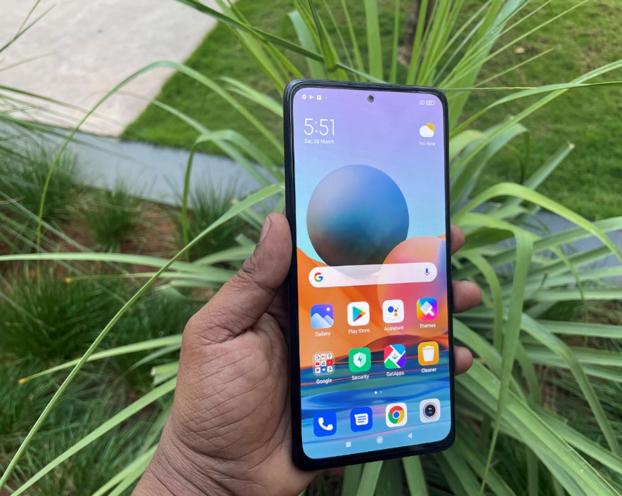 Xiaomi Redmi Note 10 Pro Max. Credit: DH Photo/KVN Rohit