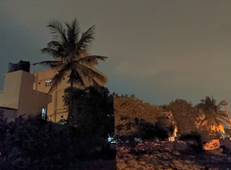 Xiaomi Redmi Note 10T 5G's camera photo sample with night mode on. Credit: DH Photo/KVN Rohit