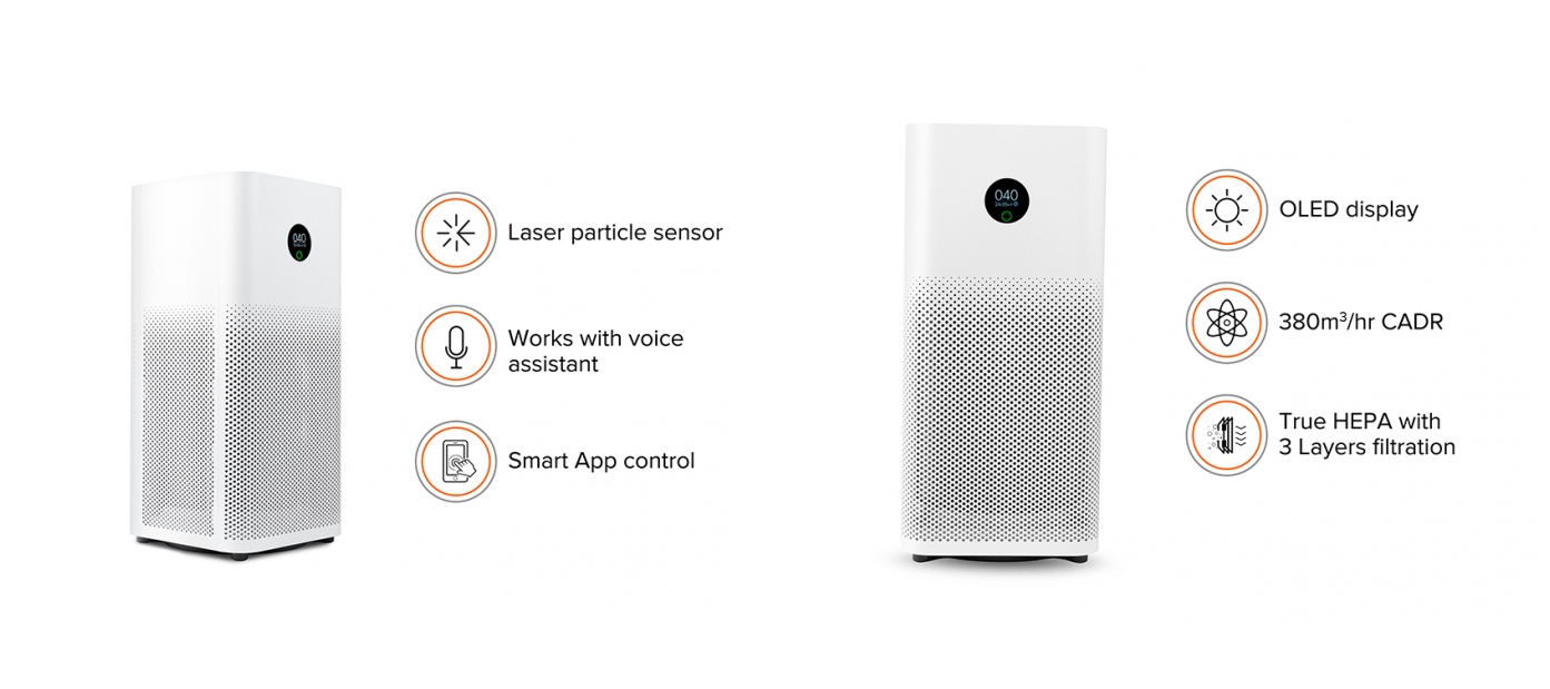 Xiaomi Mi Air Purifier 3 (Picture credit: Mi.com)