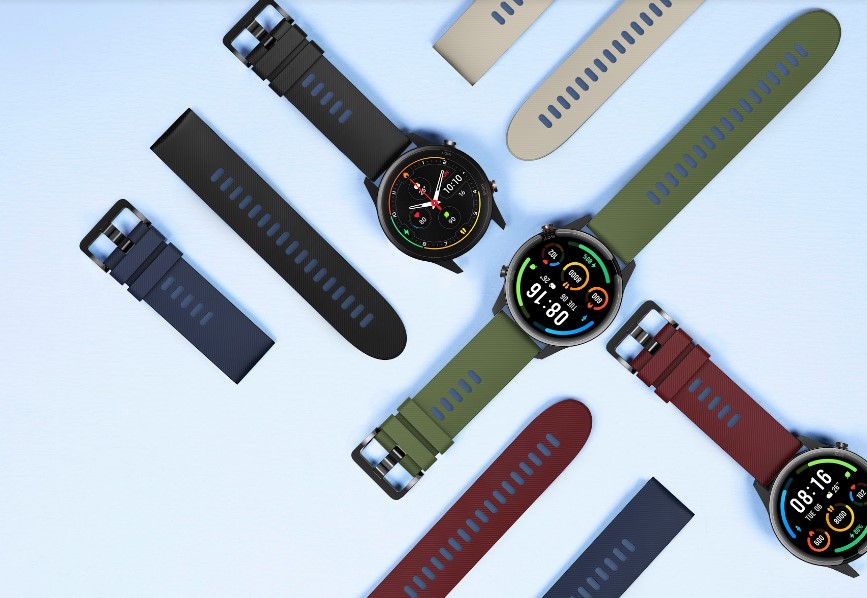 The new Mi Watch Revolve Active and straps. Credit: Xiaomi