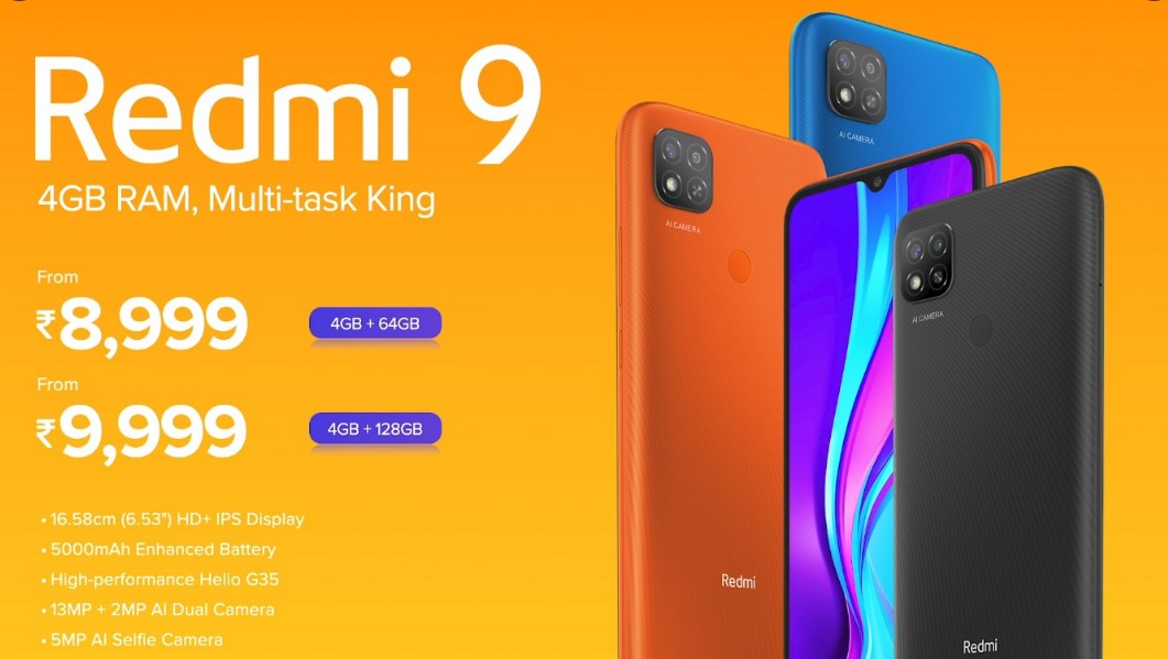 Xiaomi Redmi 9 series. Credit: Xiaomi India/Twitter