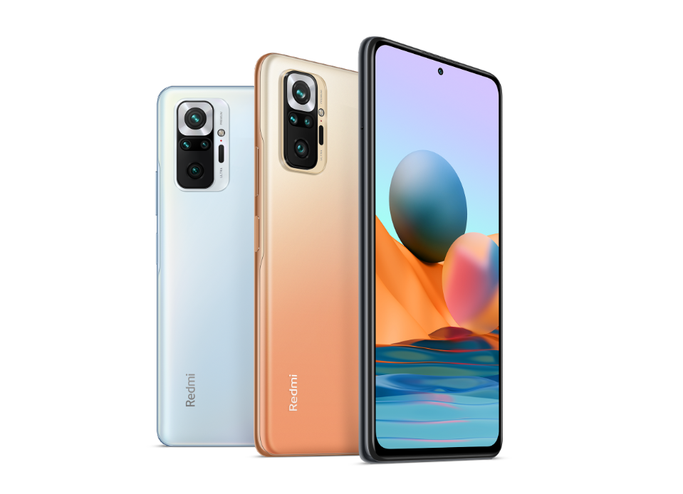 The new Redmi Note 10 series. Credit: Xiaomi