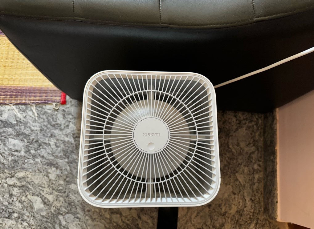Xiaomi Smart Air Purifier 4 [Top View]. Credit: DH Photo/KVN Rohit