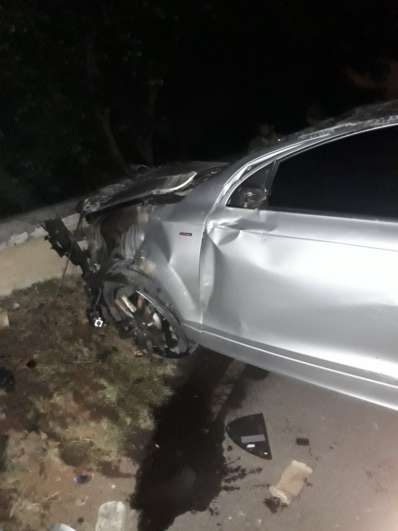 Darshan's Car. DH Photo.