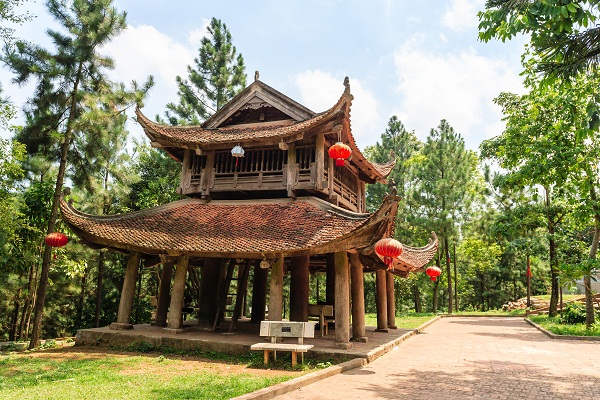 Big pagoda at Hanoi.