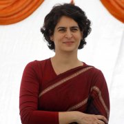 Priyanka Gandhi sticks to handloom saris, following in the footsteps of Indira Gandhi.