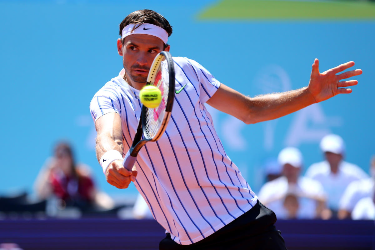 Grigor Dimitrov tests positive for coronavirus, a week after playing in Novak Djokovic event