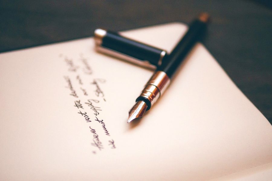 Like writing with a fountain pen? Use quality paper
