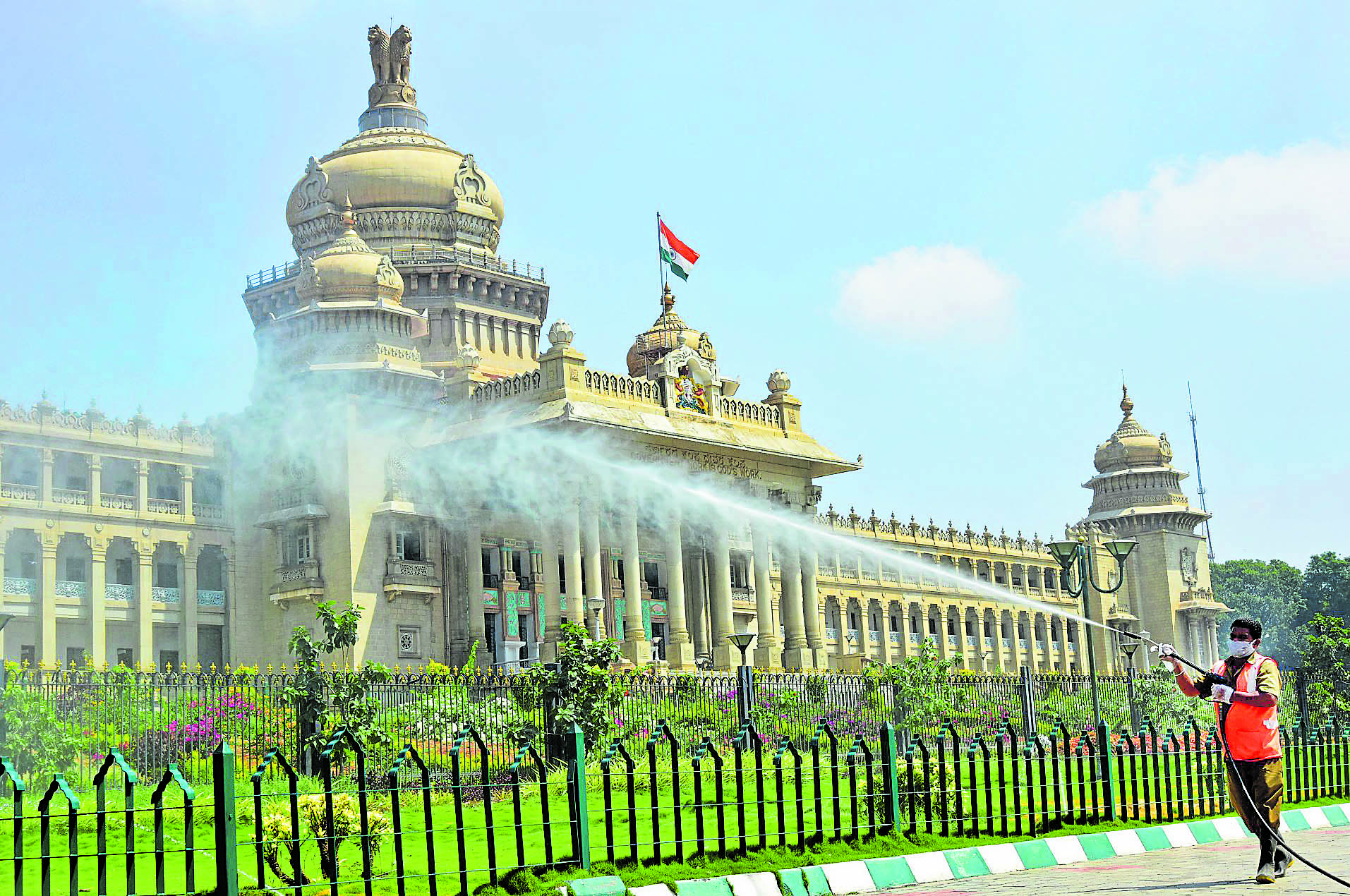 Covid-19: Vidhana Soudha to be sanitised today