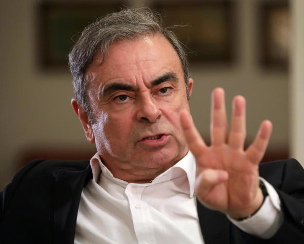 Ex-Nissan boss Carlos Ghosn 'helping' everyone who stood by him
