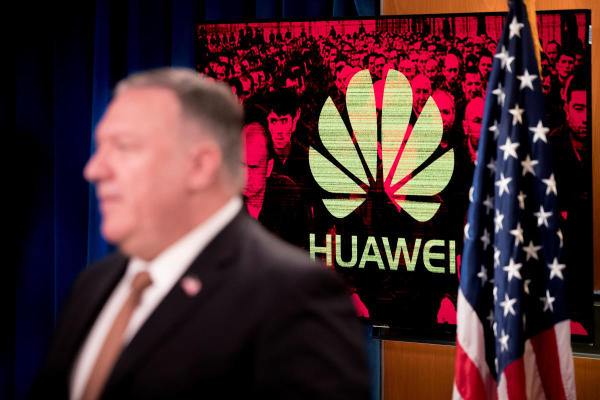 Pompeo says to visit Britain after Huawei ban decision