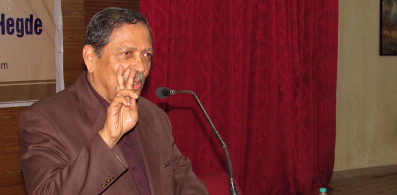 Retired SC judge Santosh Hegde calls for peaceful coexistence, religious harmony ahead of Ayodhya Bhoomi Pujan